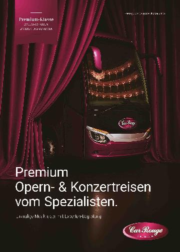 Premium Oper- und Konzertreisen vom Spezialisten 2026
