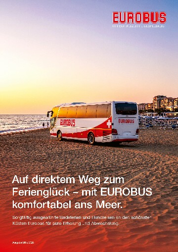 Mit EUROBUS komfortabel ans Meer